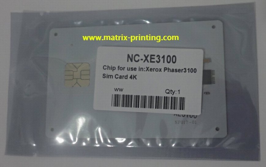 xerox 3100 sim card/chip