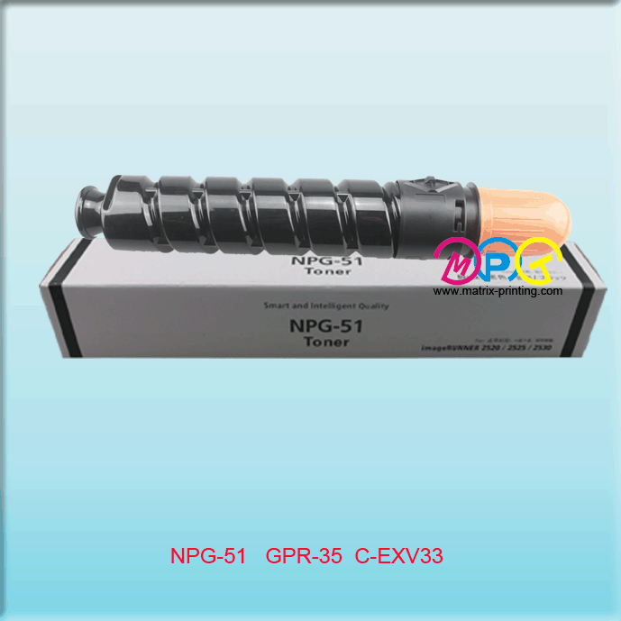 NPG-51 GPR-35  C-EXV33 toner cartridge
