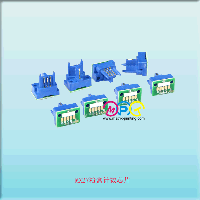 MX27 TONER CHIP
