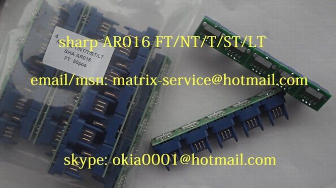 Sharp AR-016 FT/T/ST/LT/NT  chip